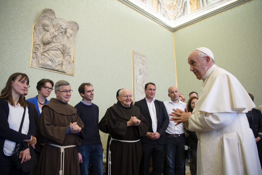 Papstaudienz VÖ bitte mit Quellenangabe Vaticanmedia MZF 1