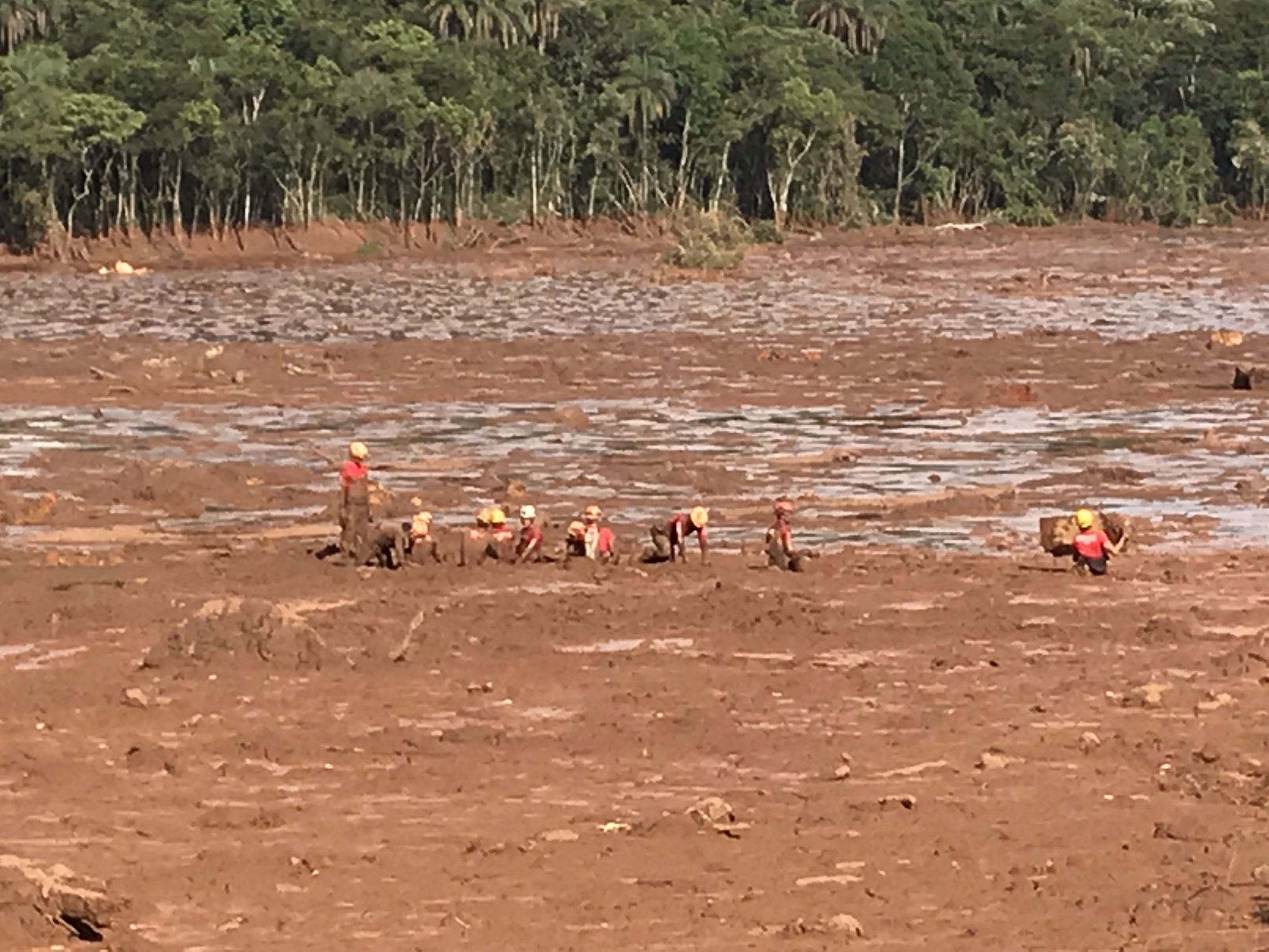 Arbeiter Brumadinho Katastrophe MZF