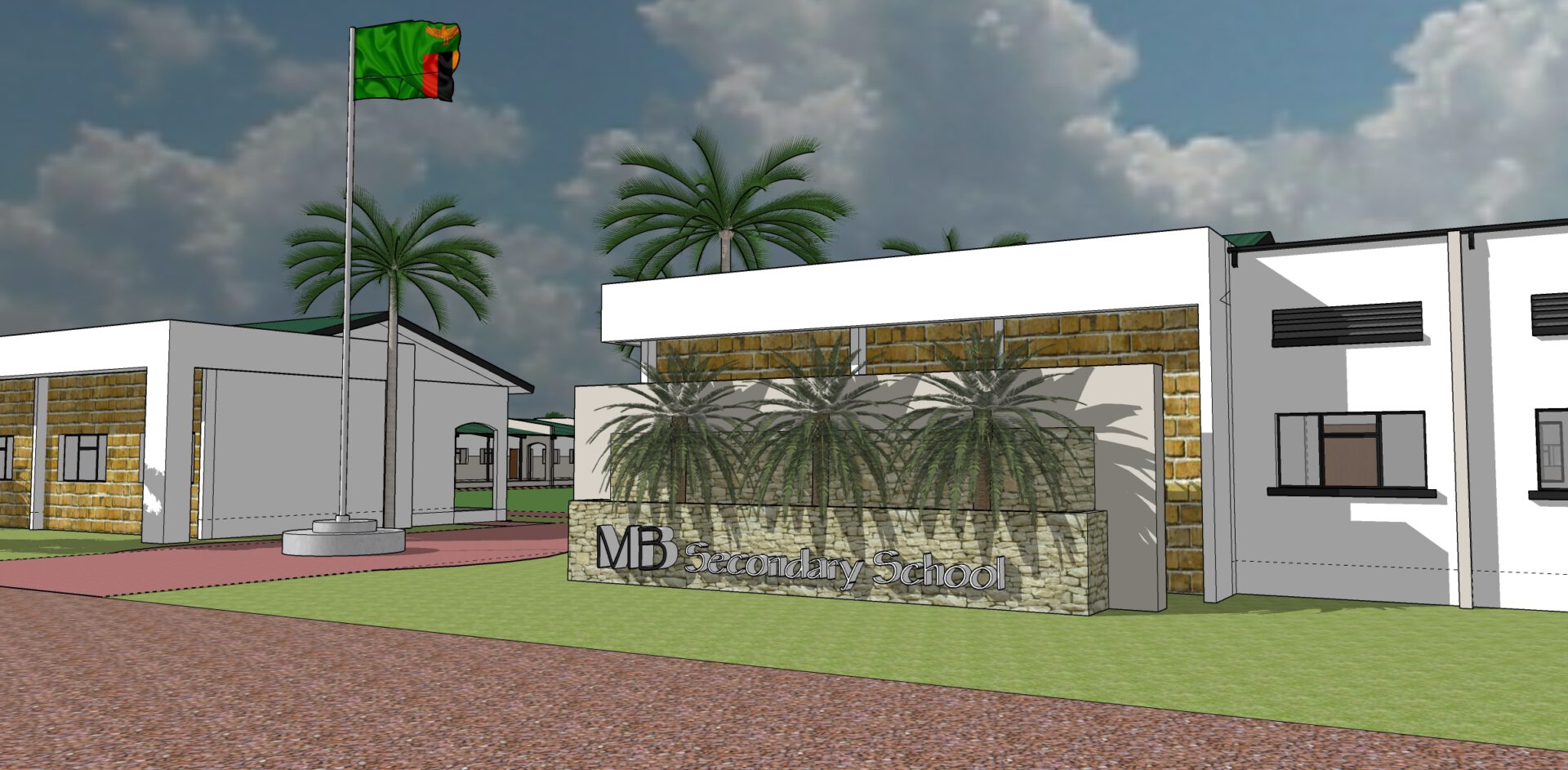Plan Schule Sambia