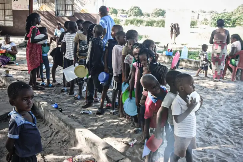 Nothilfe nach Überschwemmungen in Mosambik