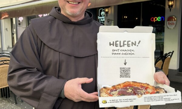 PM: Heiss, heisser, helfen – ein Stück Pizza, ein Stück Hoffnung