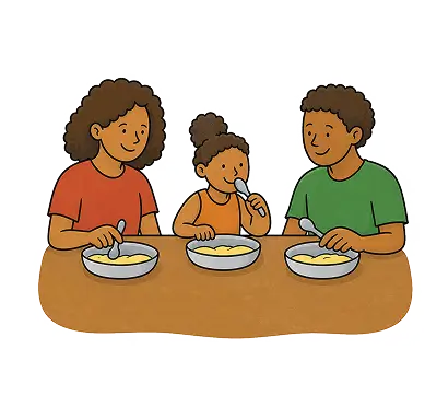 Illu_Familie_Essen