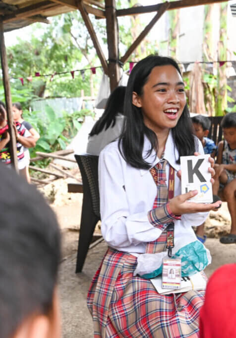 Feeding, distributions of goods and tutoring at Sitio Bagong Silingan, Brgy Mactan Lapu-lapu city