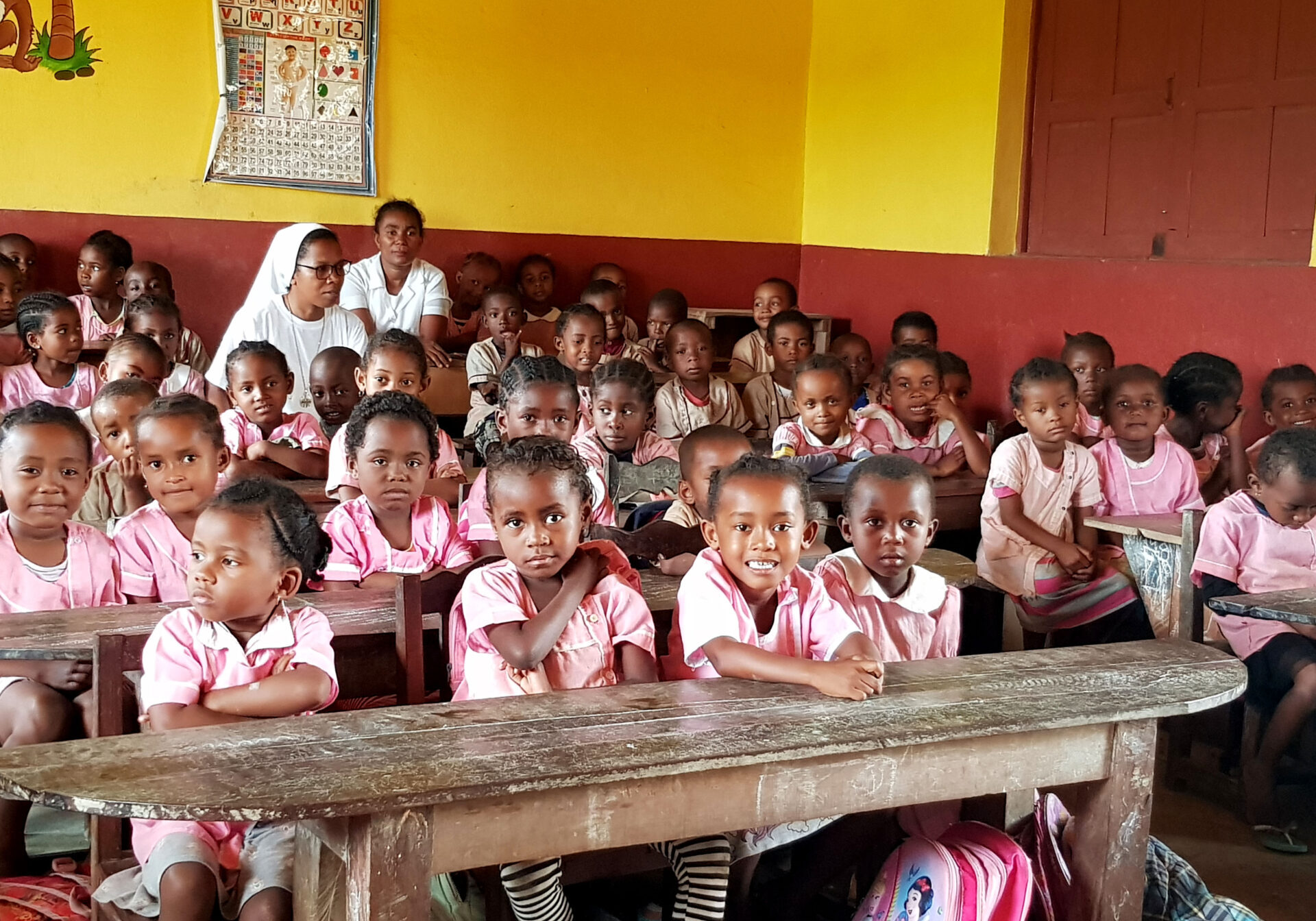 Madagaskar Schule Kinder Klasse lernen