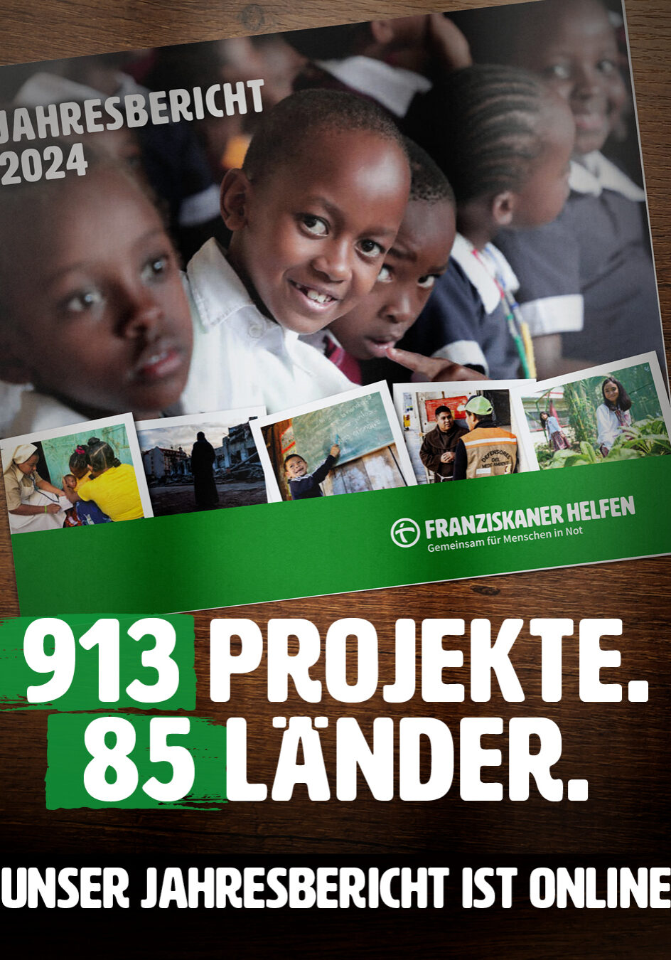 Jahresbericht 2024 Franziskaner helfen
