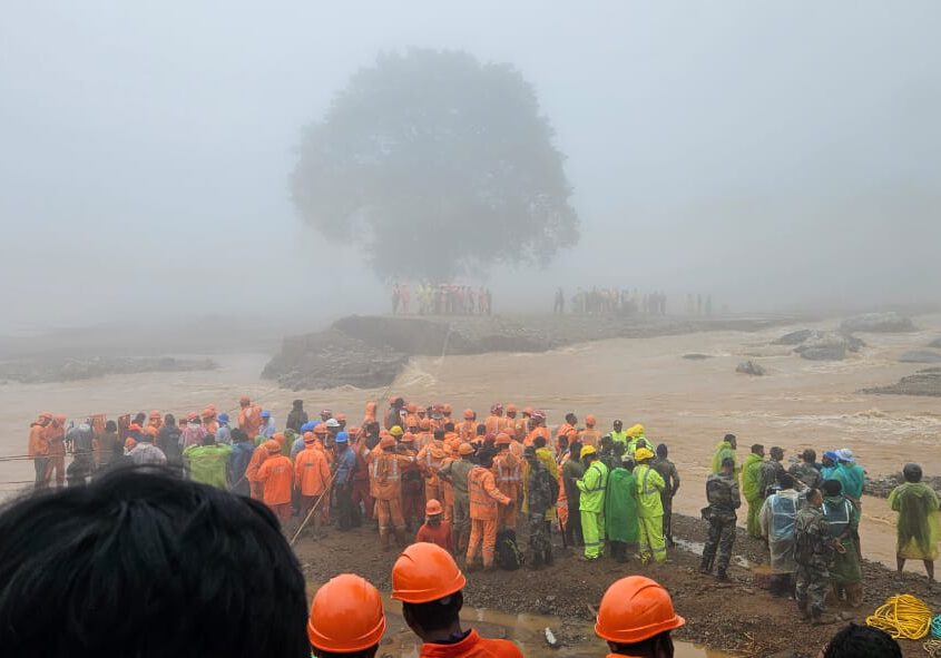 kerala indien erdrutsch hilfe nothilfe