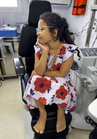 Augenbehandlung Krankenhausschiff